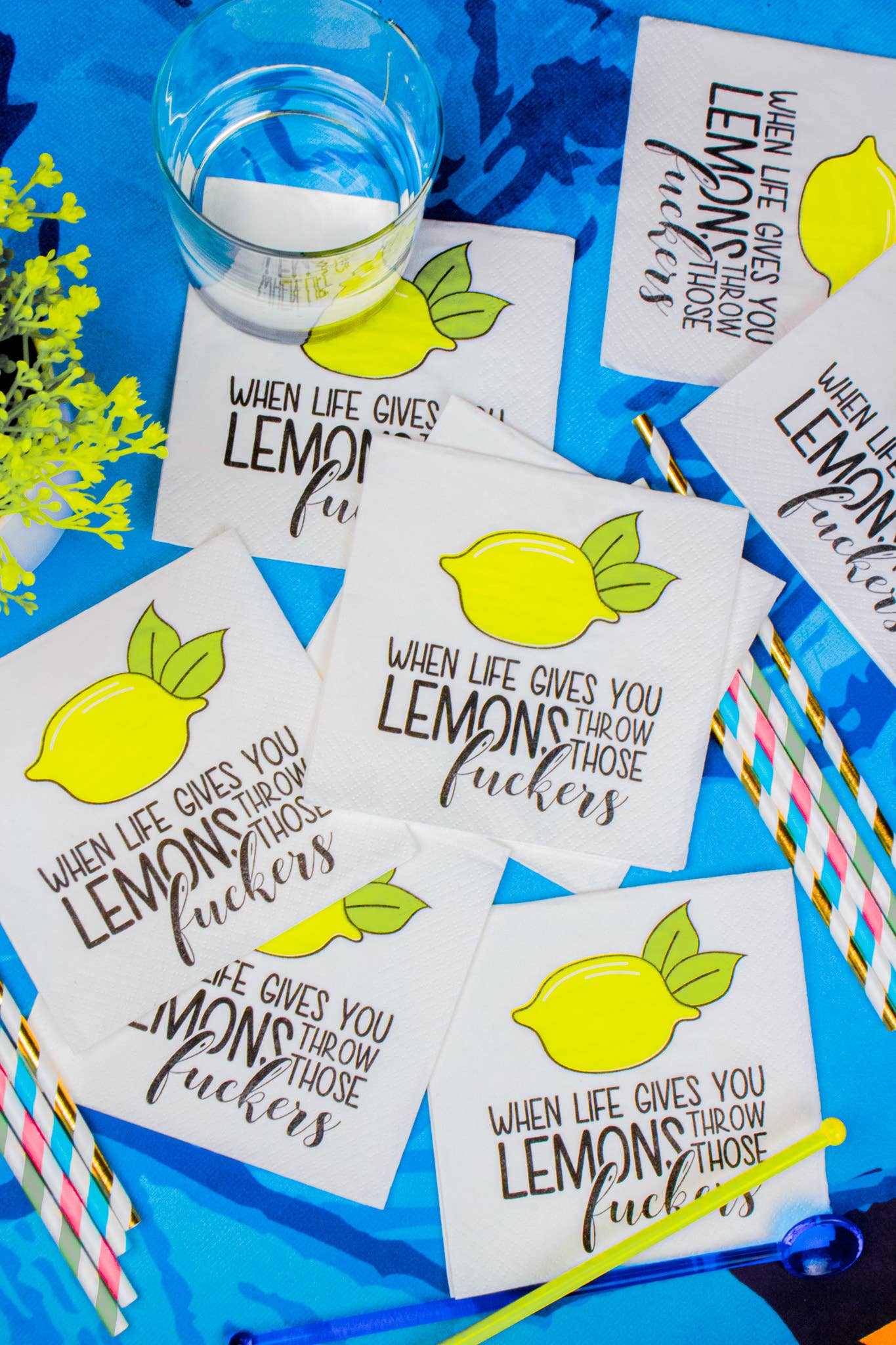 When Life Gives Lemons | Funny Napkins