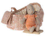 Bunny In Carry Cot, Micro Peach