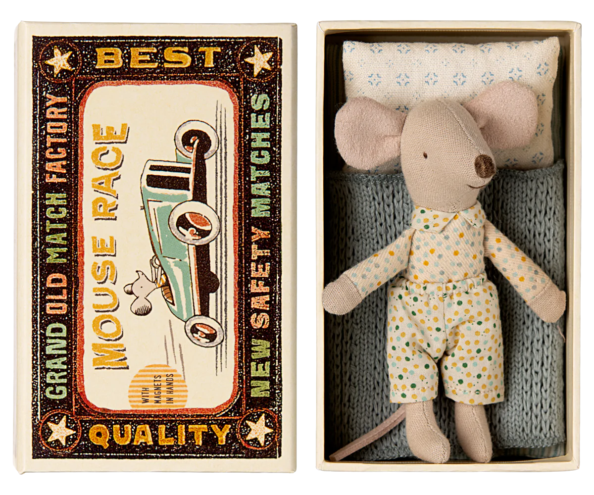 Little Brother Mouser In Matchbox