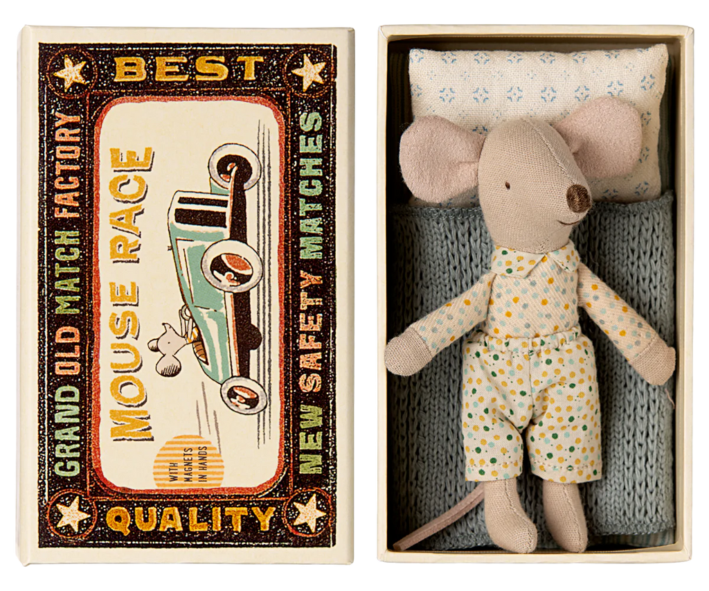 Little Brother Mouser In Matchbox