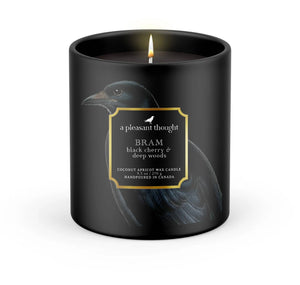 BRAM | BLACK CHERRY & DEEP WOODS | RAVEN CANDLE