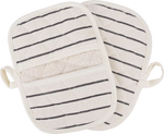 Striped Oven Mitt/Potholder