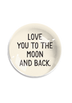 Love You to the Moon Crystal Dome Paperweight