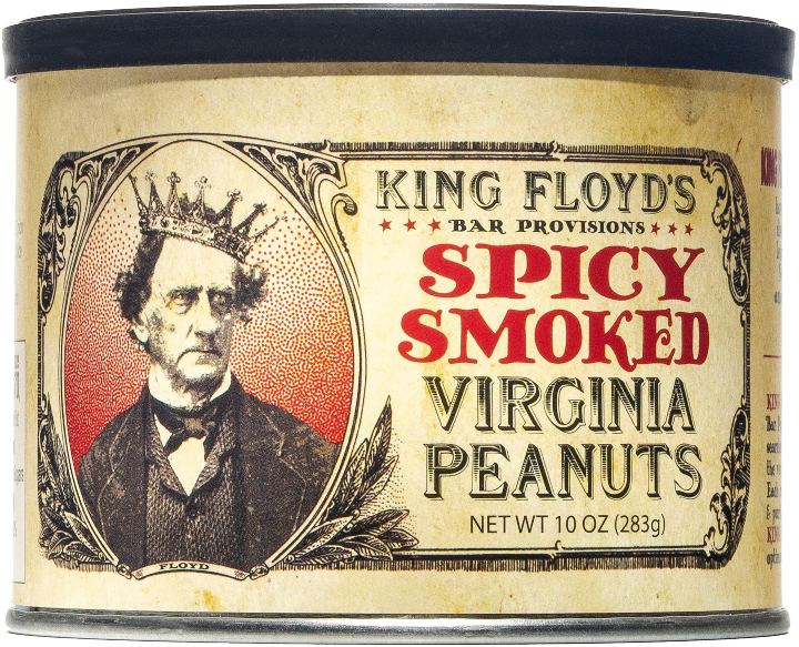 Spicy Smoked Virginia Peanuts