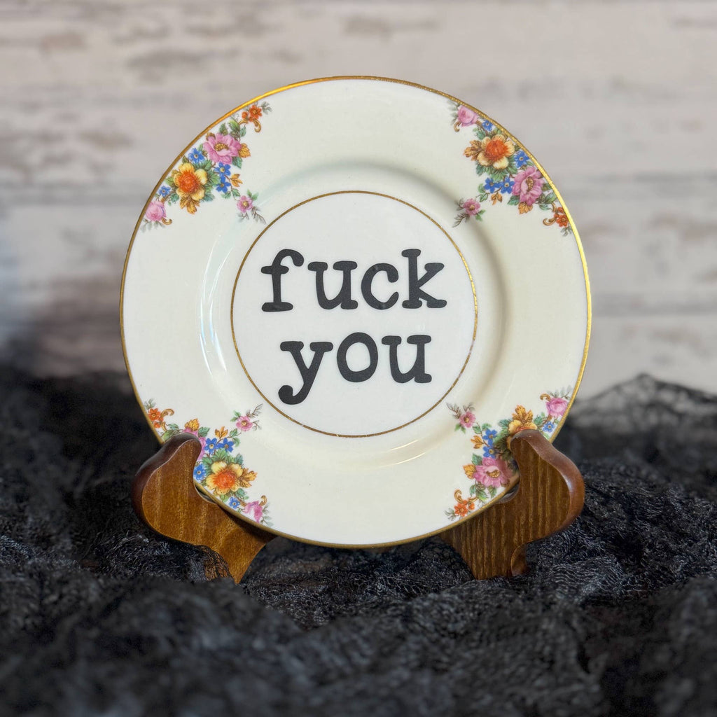 Fuck You Plate