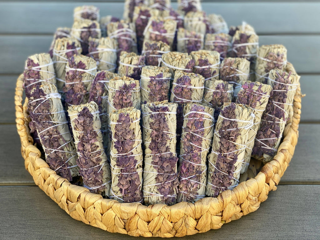 White Sage + Lavender Smudge Stick