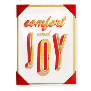 Comfort and Joy | Christmas Greeting Card (5-Pack) 🎄