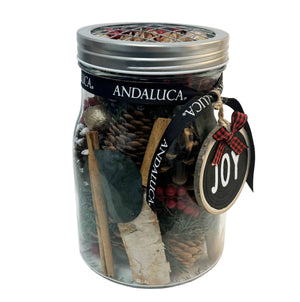 Warm Cinnamon Pot Belly Jar Potpourri