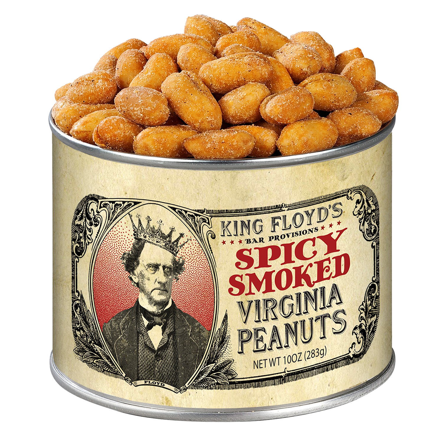 Spicy Smoked Virginia Peanuts