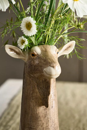 Goat Flower Vase