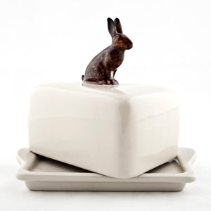 Hare Butter Dish