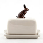 Hare Butter Dish