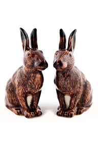 Hare Salt + Pepper Shakers