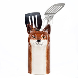 Fox Utensil Pot