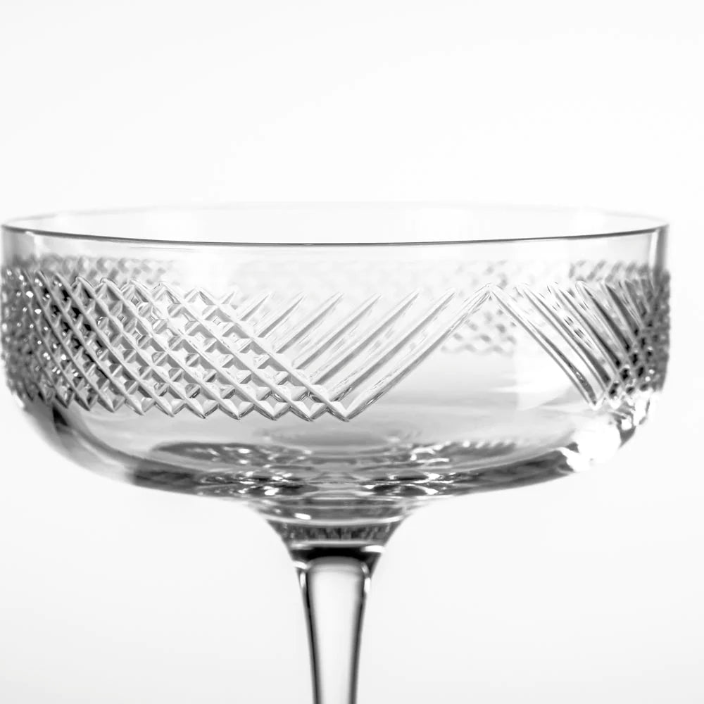 Coupe Cocktail Glasses - Bourbon Glassware