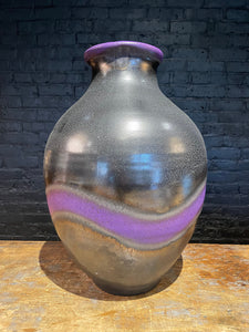 Purple Swirl Vase