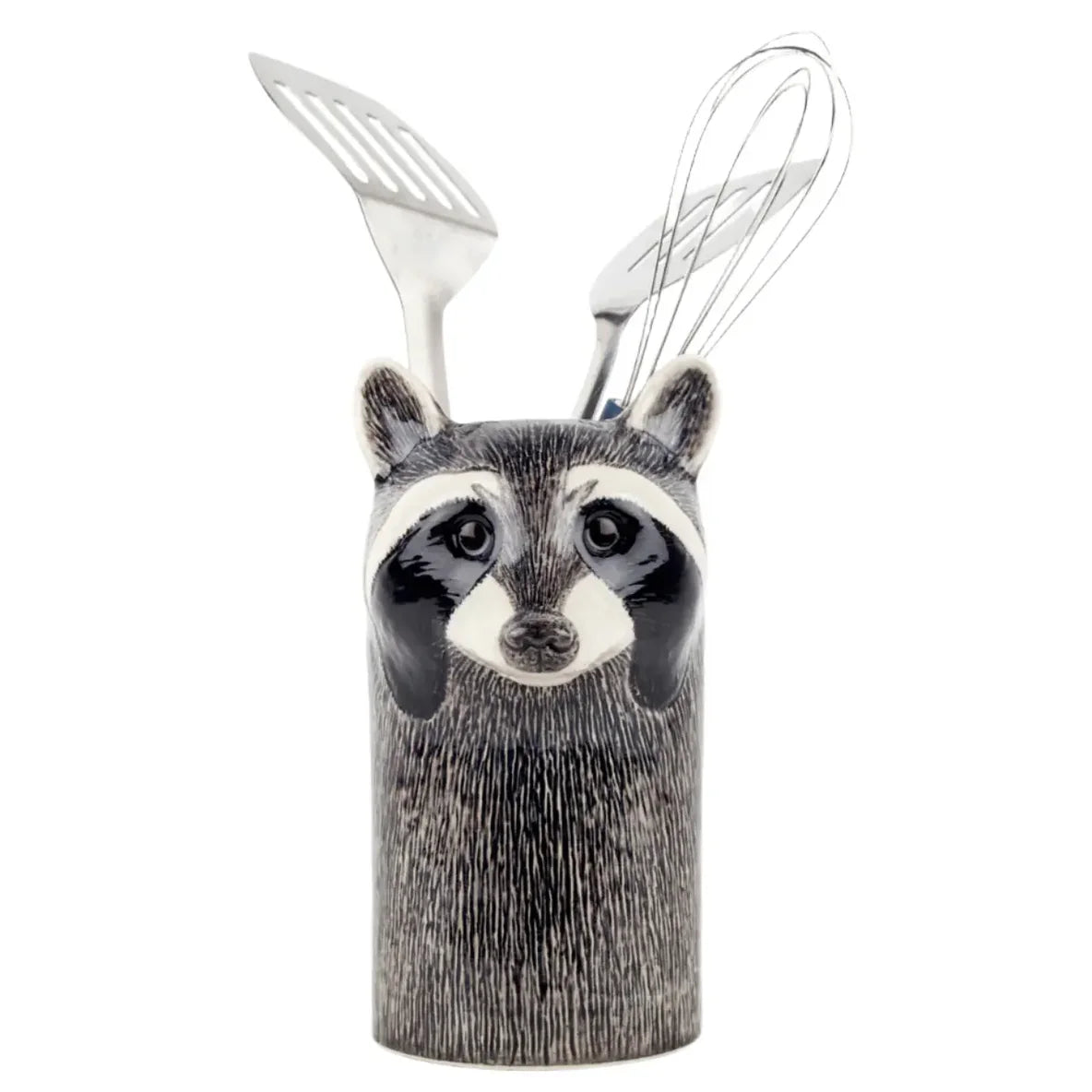 Raccoon Utensil Pot