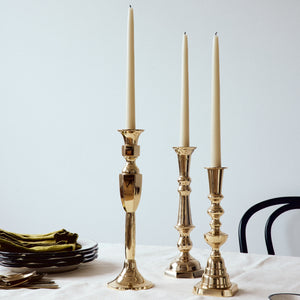 Georgian Brass Candlestick No. 4