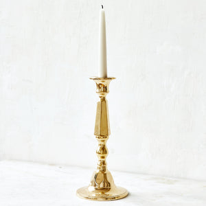 Georgian Brass Candlestick No. 3