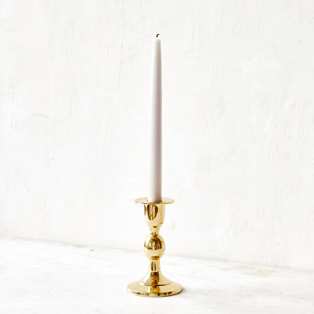 Georgian Brass Candlestick No. 6