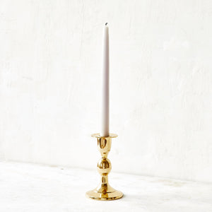 Georgian Brass Candlestick No. 6