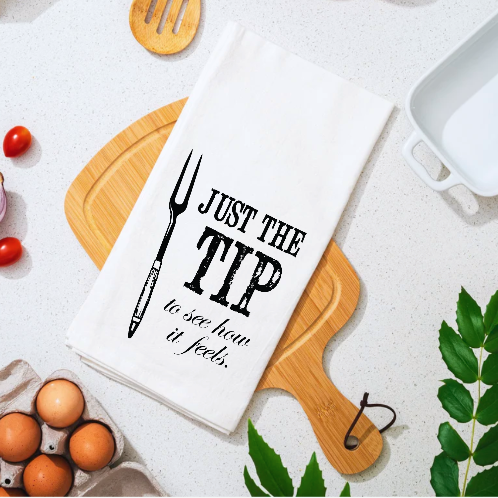 Just The Tip Tea Towel