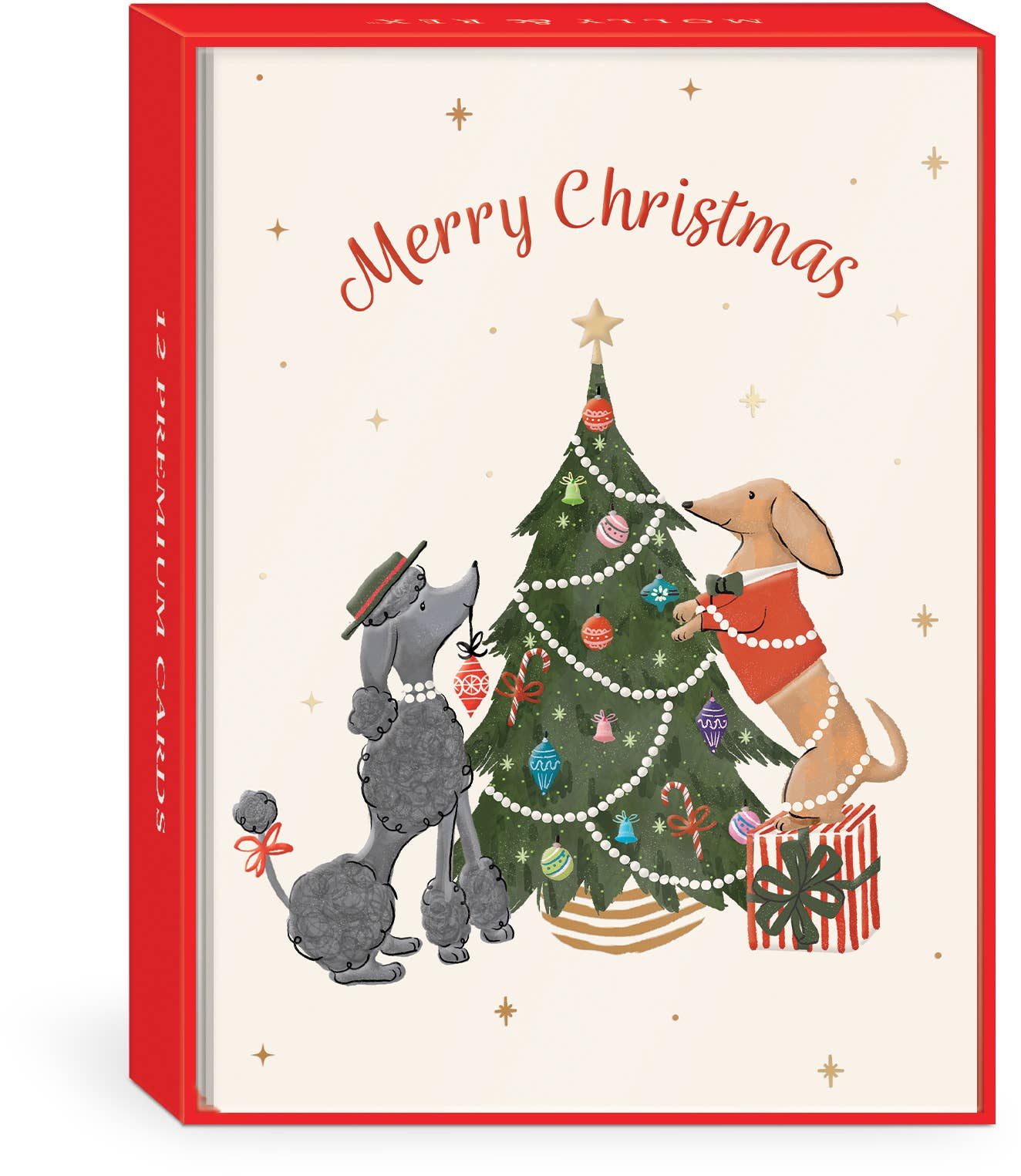 Holiday Boxed Cards, Merry Pets