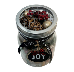 Warm Cinnamon Pot Belly Jar Potpourri