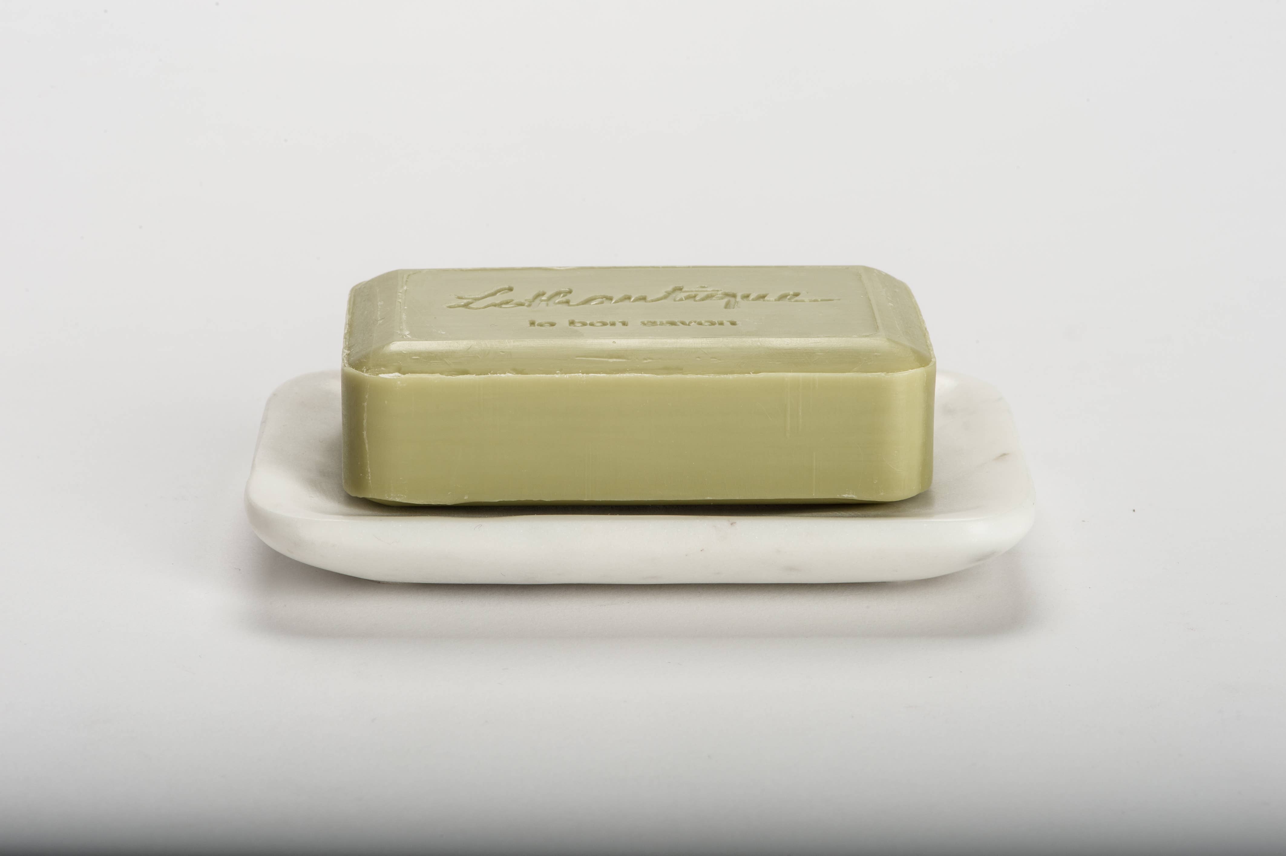 Belle de Provence | Rounded Marble Soap Dish