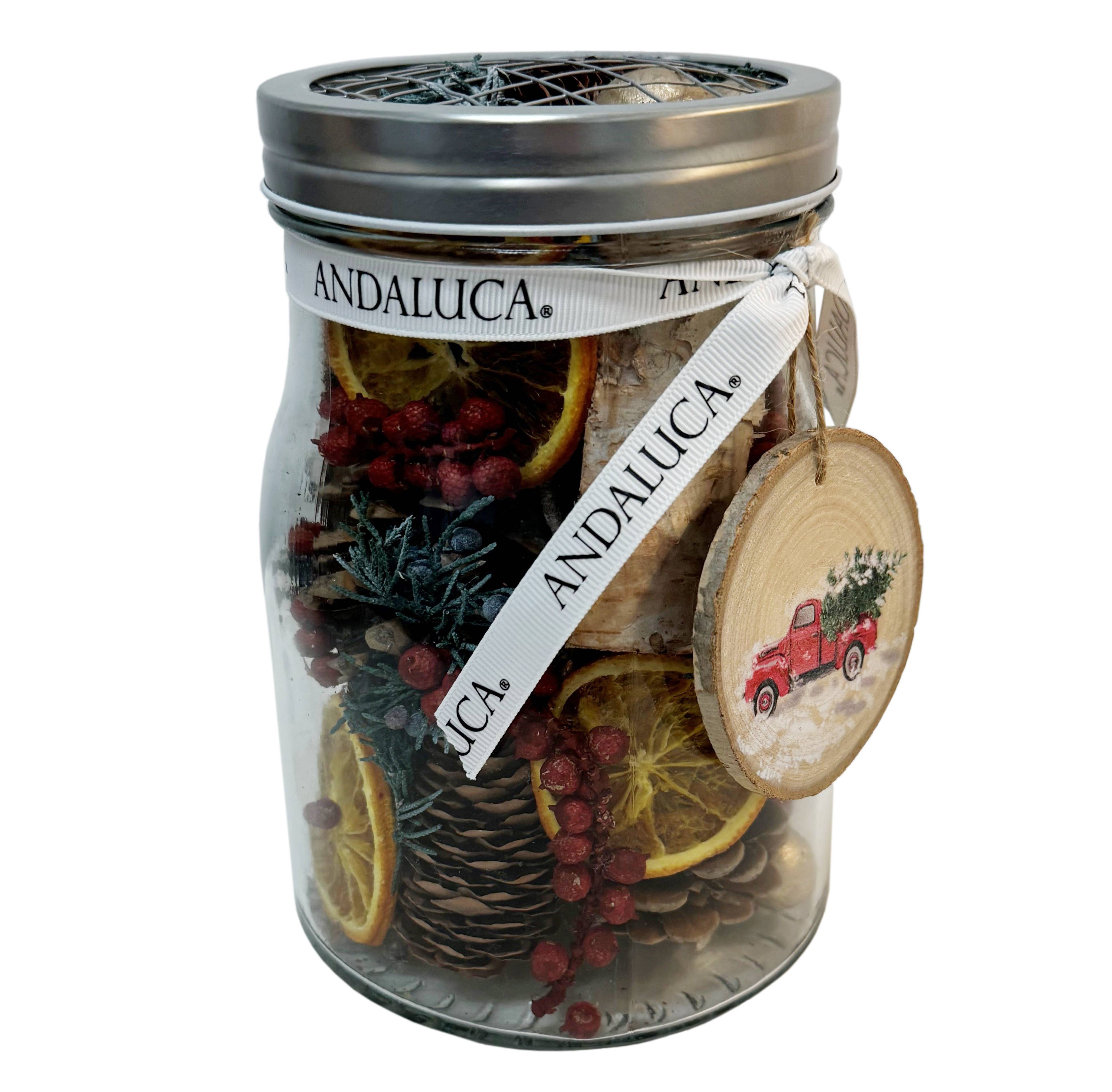 Holiday Memories Pot Belly Jar Potpourri