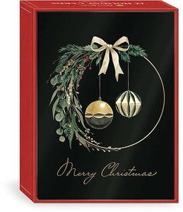 Holiday Boxed Cards, Elegant Ornaments