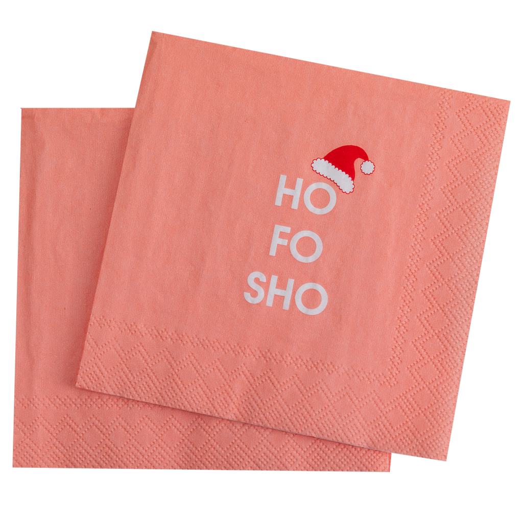 Ho Fo Sho Holiday Cocktail Napkins