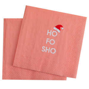 Ho Fo Sho Holiday Cocktail Napkins