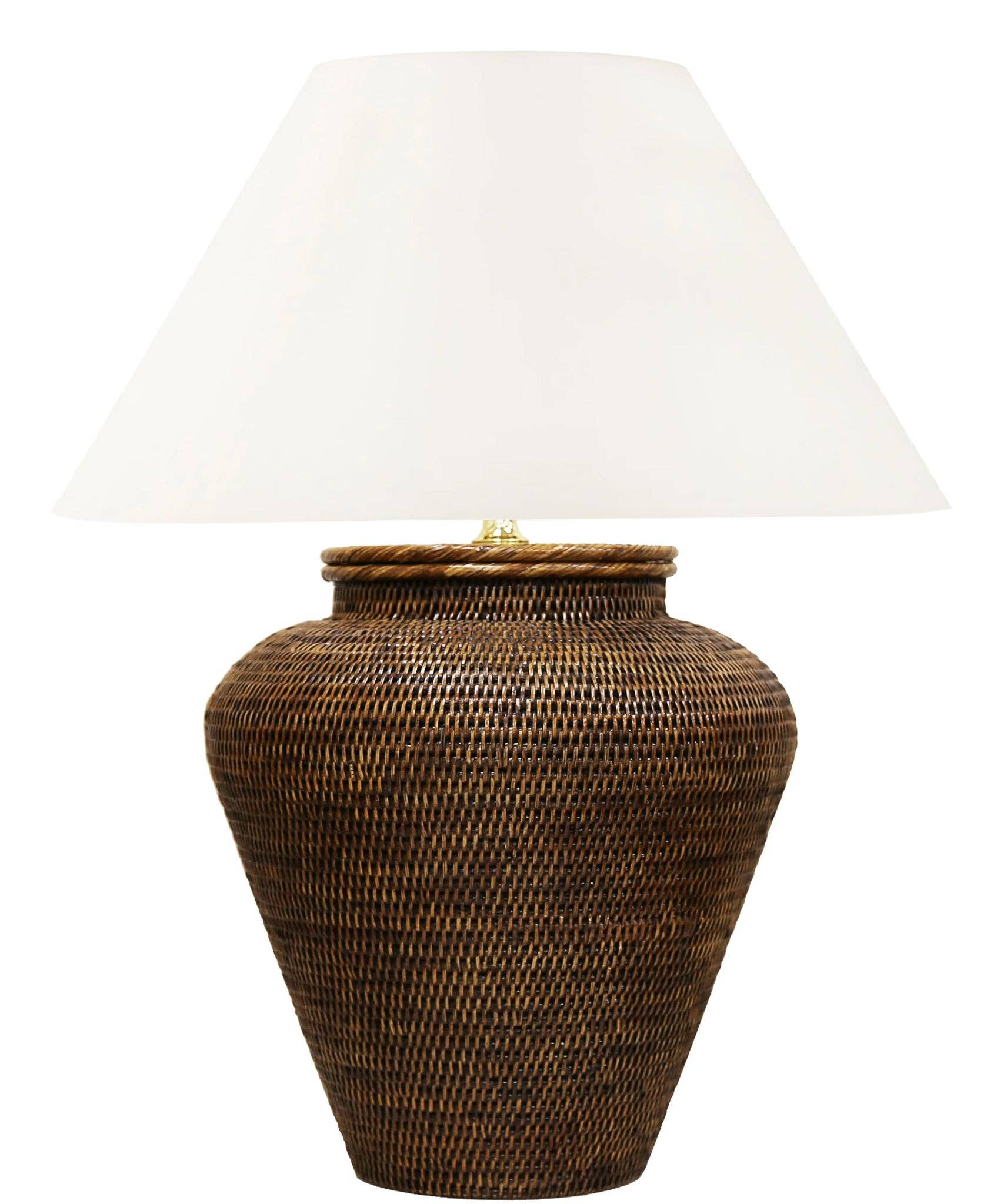 Nantucket Rattan Table Lamp