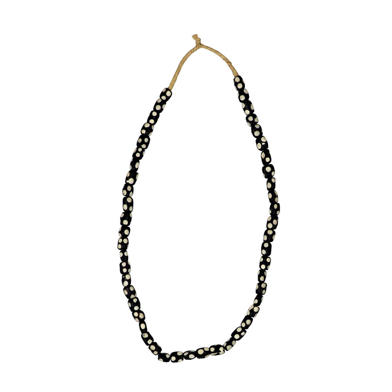 Bone Beads: Black / Large