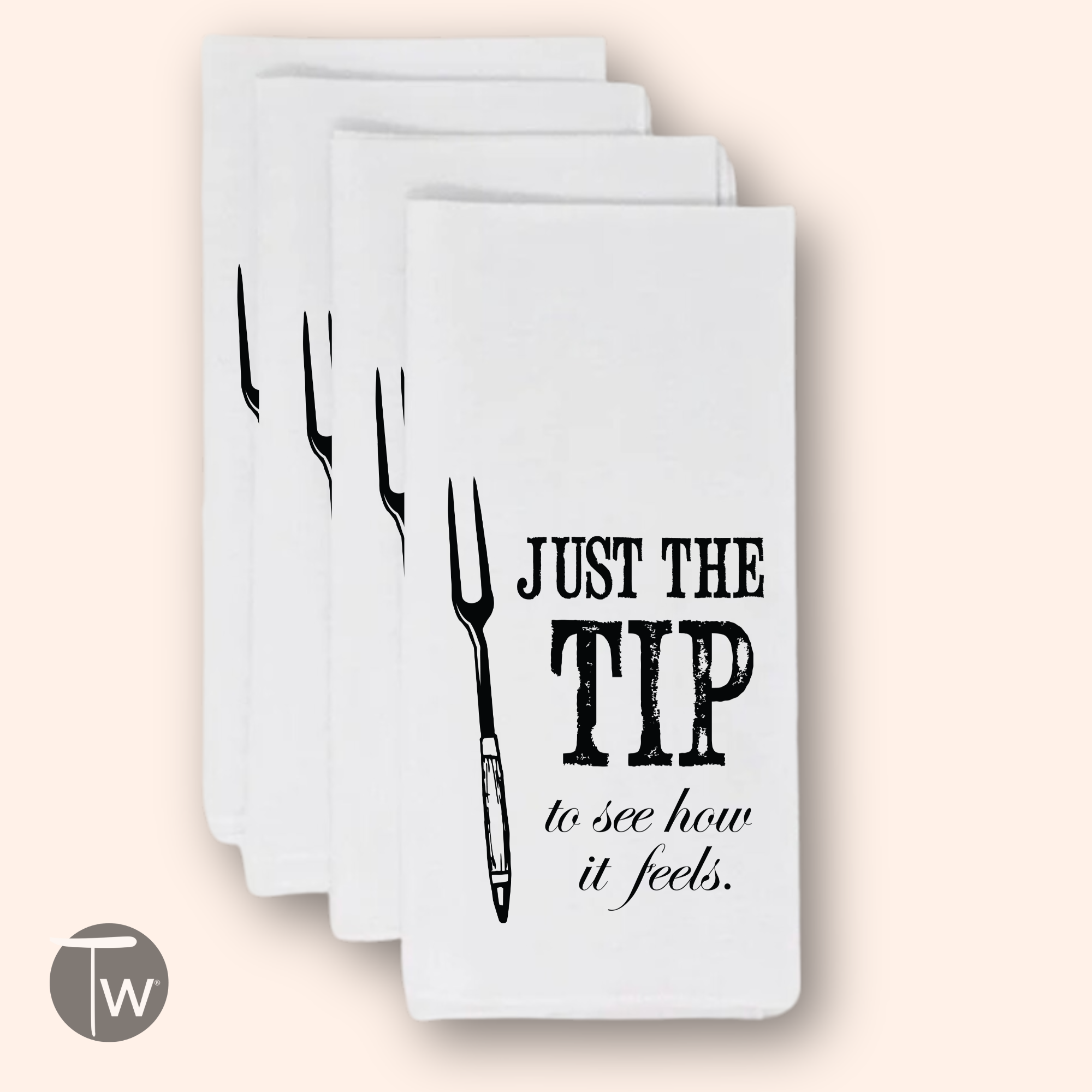 Just The Tip Tea Towel