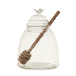 Honey Jar with Honey Dipper, Set of 2