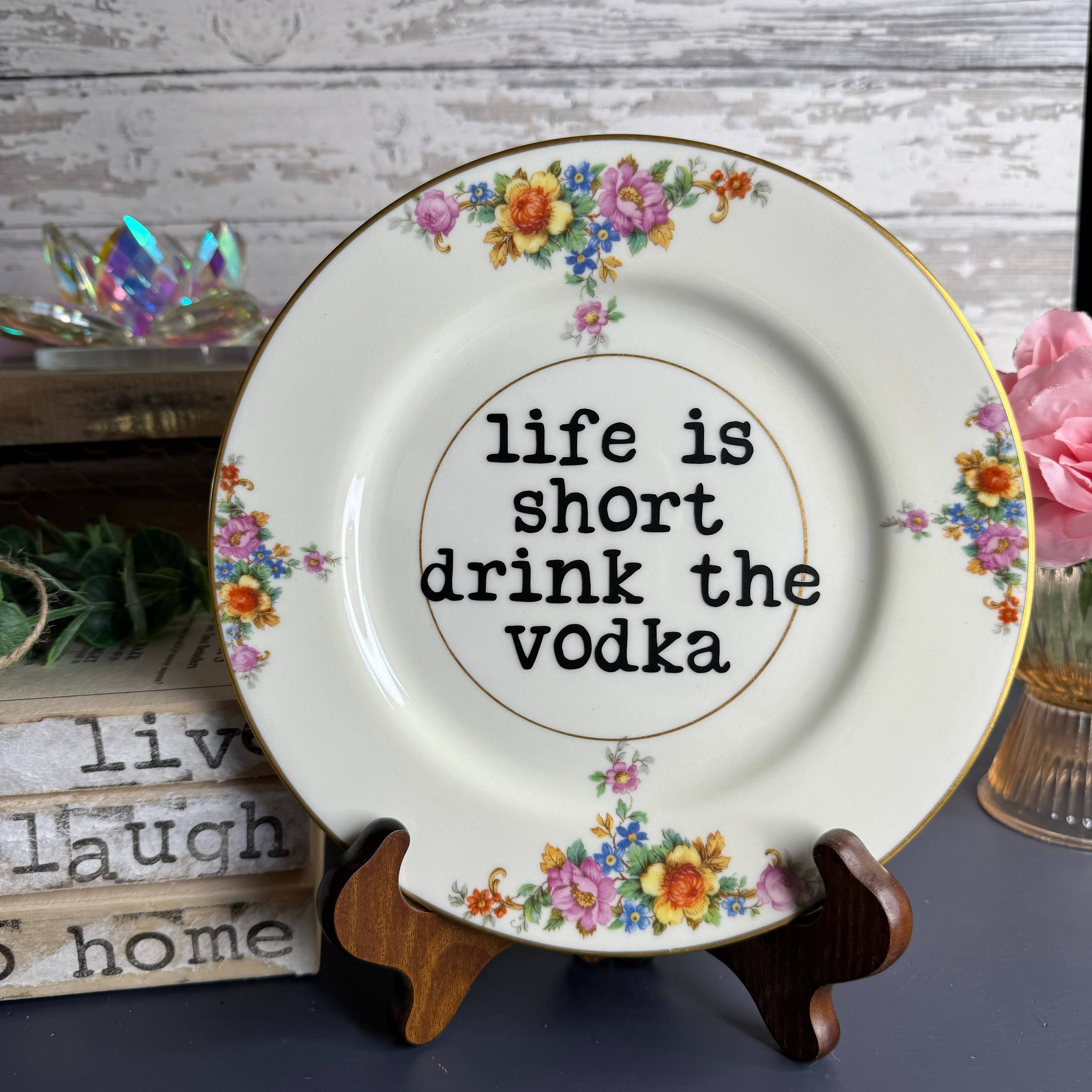 Drink The Vodka Plate