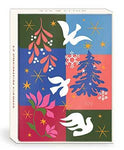 Holiday Boxed Cards, Merry Modern