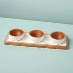 Madras Dipping Bowl Trio