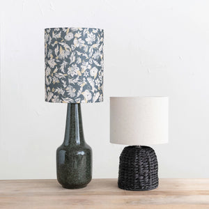 Woven Water Hyacinth Table Lamp